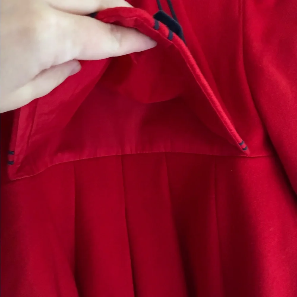 Vintage Rothschild Classic Red Wool Coat American Girl‎ Size 4
